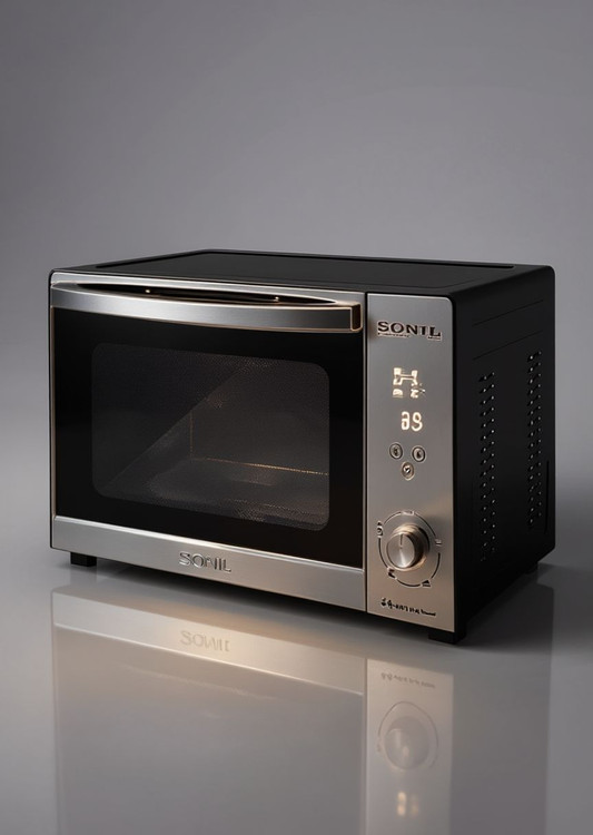 آون توستر50 لیتری دوسینی دیجیتالی دو المنت تایمردار دارای جوجه گردان سونیل SONIL STP620 با گارانتی کتبی