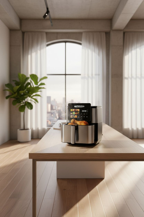 سرخ کن 12 لیتری آلور استیل با ضمانتنامه کتبی