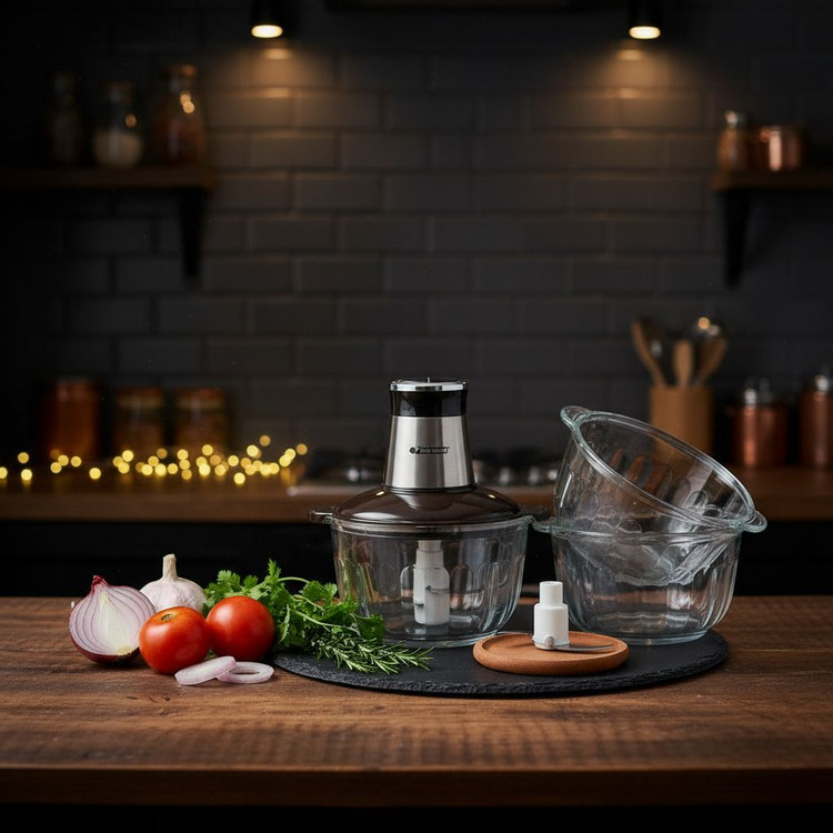 خردکن 3 لیتری موتور مس دارای دو کاسه، با گارانتی و ضمانتنامه کتبی